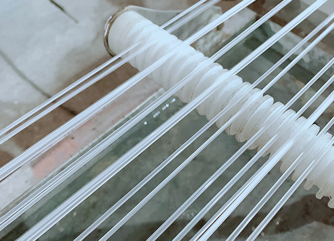 出料均勻，不斷條。