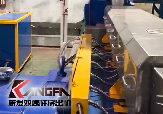康發雙螺桿擠出機85-200電纜料生產線 PLC控制 維護方便 效率更高 設計合理 使用范圍廣泛