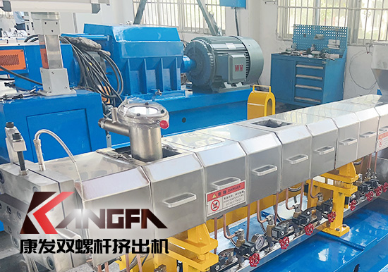 康發橡塑——雙螺桿擠出機源頭廠家 公司主營JSH-K系列、JSH雙螺桿系列、JSH雙階系列成套設備